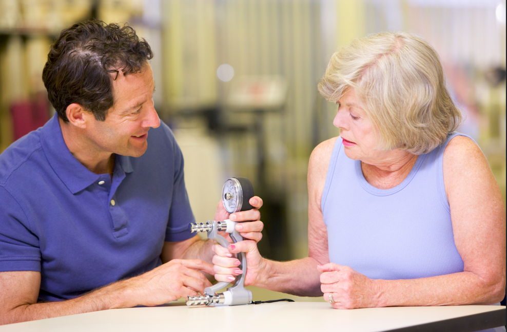 Doctor and Patient Grip Strength